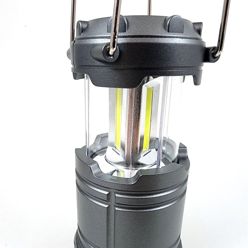 Load image into Gallery viewer, 24 LED Lantern Lamp Light Collapsible Gray For Tent Camping Outdoor Hiking
