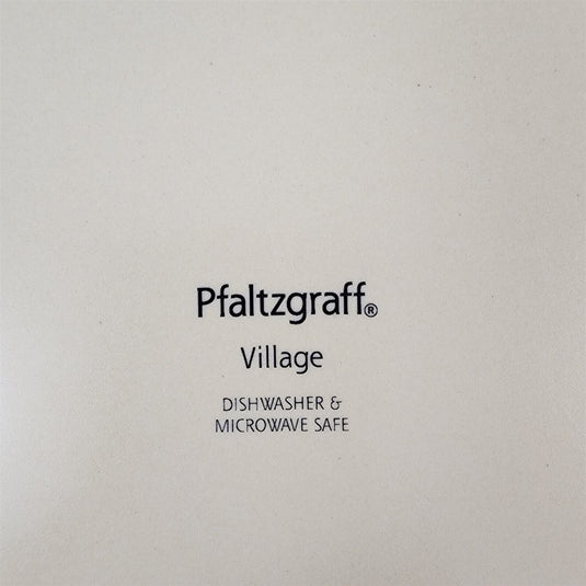 Pfaltzgraff Village Dinner Plate 10” Set of 4 Tan Brown Without Castle Mark