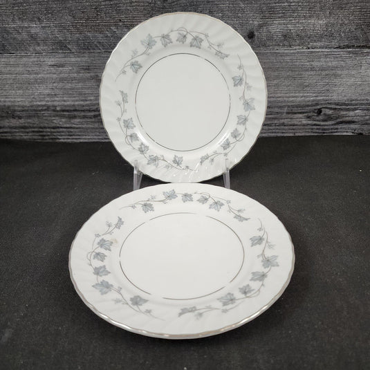 Mikasa Encino 212 Set of 2 Bread & Butter Plate Dinnerware Japan 6 5/8" (19.5cm)