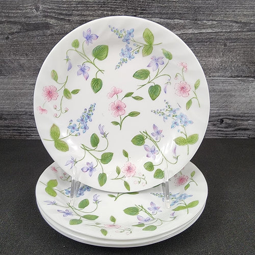 Corelle Corning Delicate Array Set of 4 Salad Plate 7 1/4