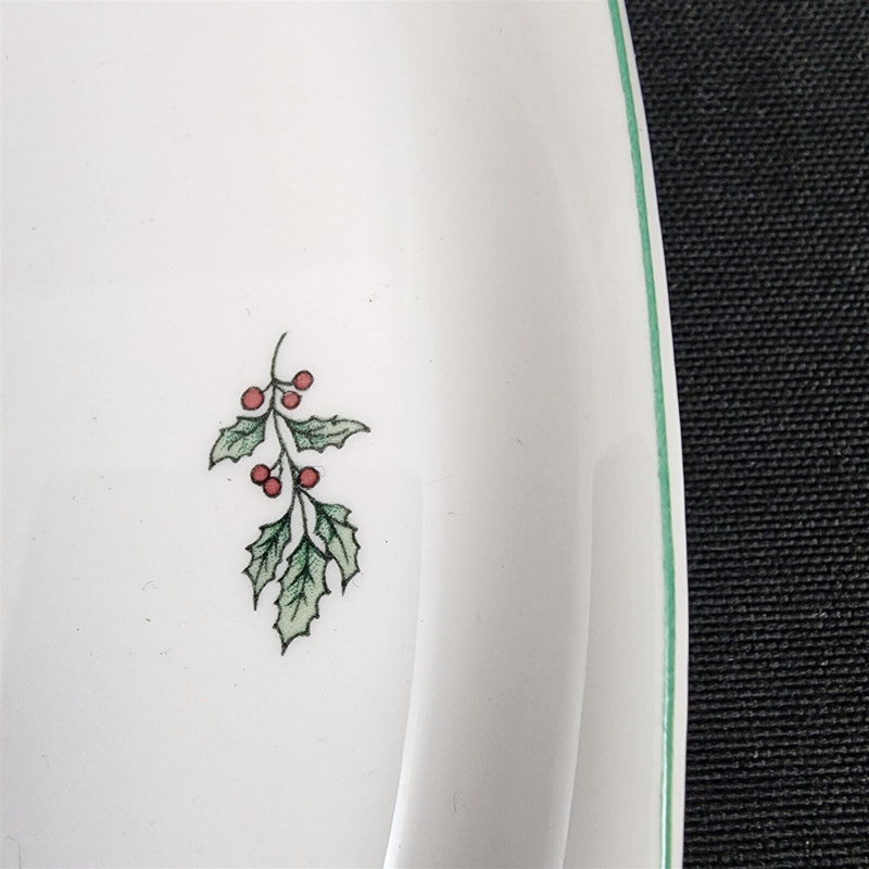 Load image into Gallery viewer, Nikko Cake Plate 11" Happy Holidays Christmas Tree Stars Presents Dishware
