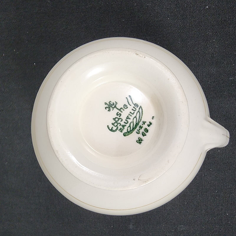 Load image into Gallery viewer, Homer Laughlin Dresden Creamer Pitcher Eggshell Nautilus Floral USA
