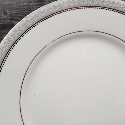 Mikasa Platinum Crown Salad Plate Set of 2 White Tableware 8 1/4" L3428
