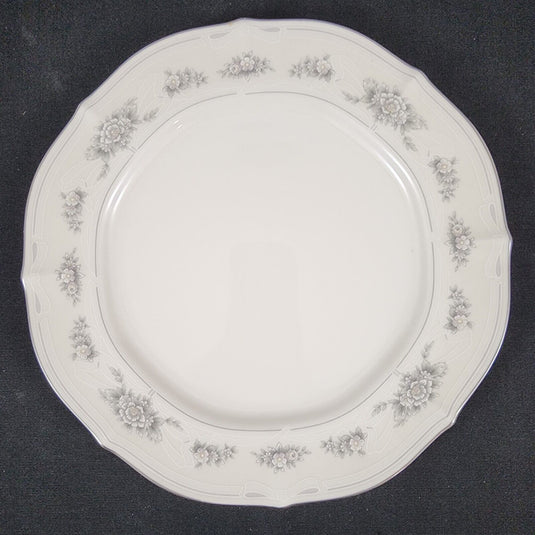 Noritake Southern Lace Salad Plate Ceramic China Vintage Ivory Flower & Ribbons