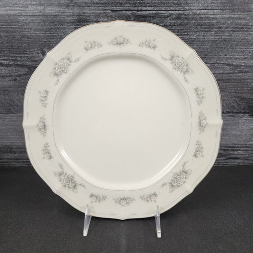 Noritake Southern Lace Dinner Plate Ceramic China Vintage Ivory Flower 7301