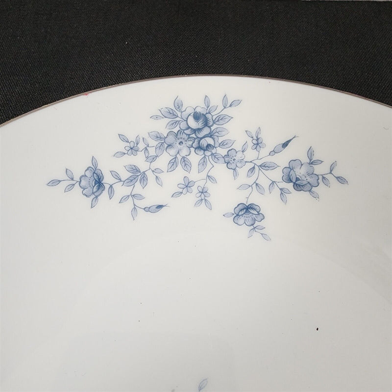 Load image into Gallery viewer, Crown Empire Duchess Set of 4 Soup Bowl 7 5/8&quot; Floral Silver Rim Ceramic
