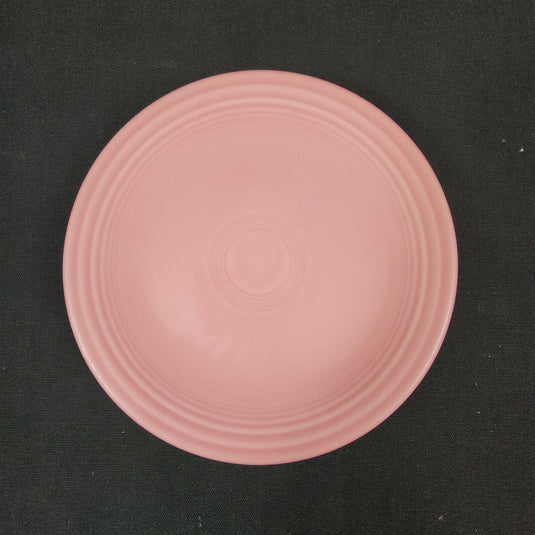 Fiesta Ware Homer Laughlin Pink Rose Bread Butter Dessert Plate Ceramic Vtg