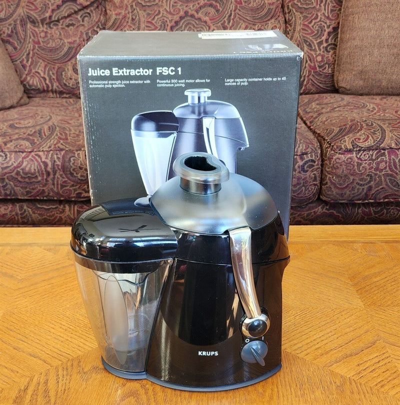 Load image into Gallery viewer, Krups Xl Large Juice Extractor Citrus Fruit Juicer Fsc1 With Instruction Manual
