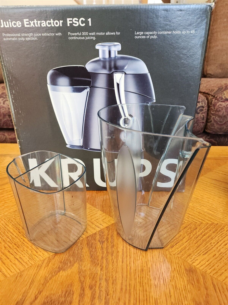 Load image into Gallery viewer, Krups Xl Large Juice Extractor Citrus Fruit Juicer Fsc1 With Instruction Manual
