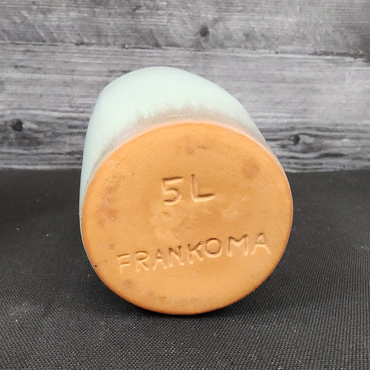 Frankoma Westwind Prairie Green Pottery 3 Tumblers Coffee Ice Tea Ada Clay 5L