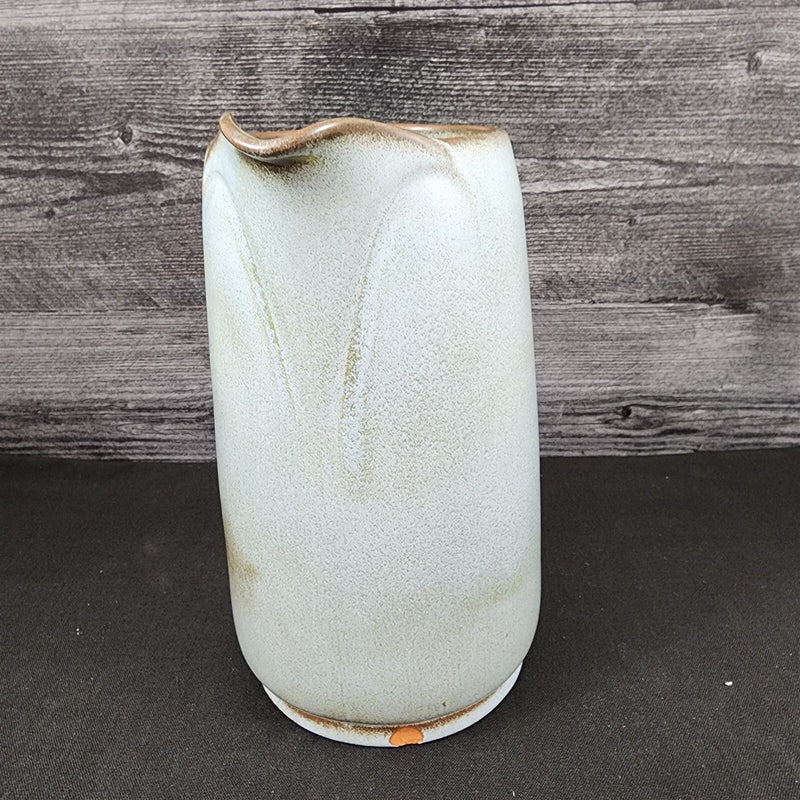 Load image into Gallery viewer, Frankoma Plainsman Woodland Moss Pitcher 40 oz Blue Brown Green Pottery
