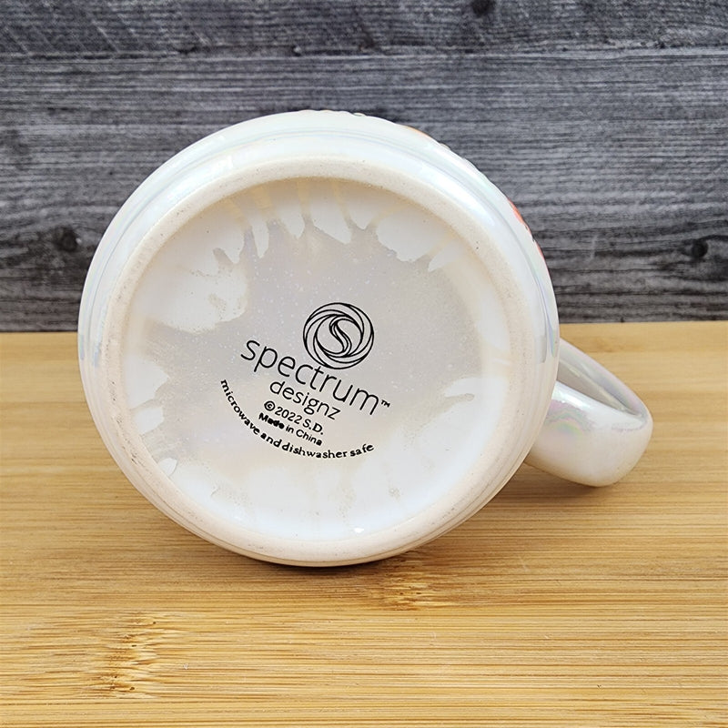 Load image into Gallery viewer, Mom Coffee Mug Ceramic Embossed Luster Glaze Tea Cup Mother by Blue Sky
