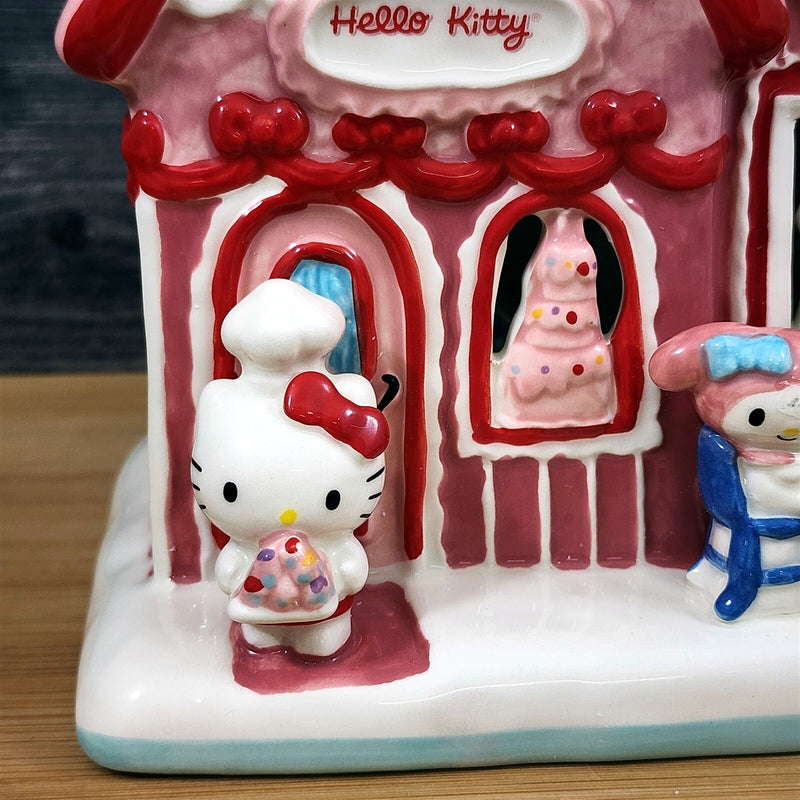 Load image into Gallery viewer, Hello Kitty Candle Holder Birthday Bakery House Blue Sky Goldminc Sweet Shoppe
