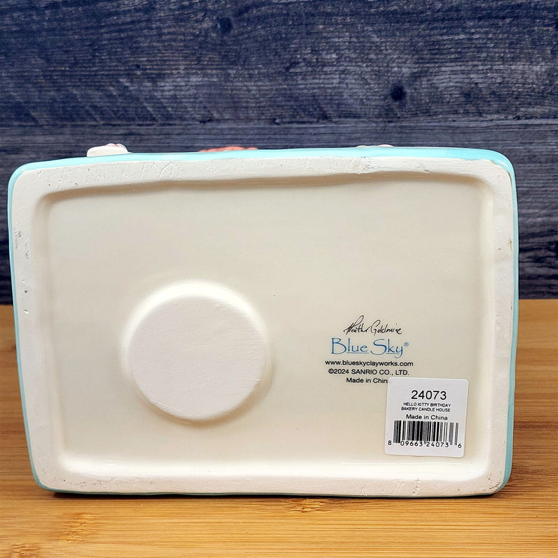 Load image into Gallery viewer, Hello Kitty Candle Holder Birthday Bakery House Blue Sky Goldminc Sweet Shoppe

