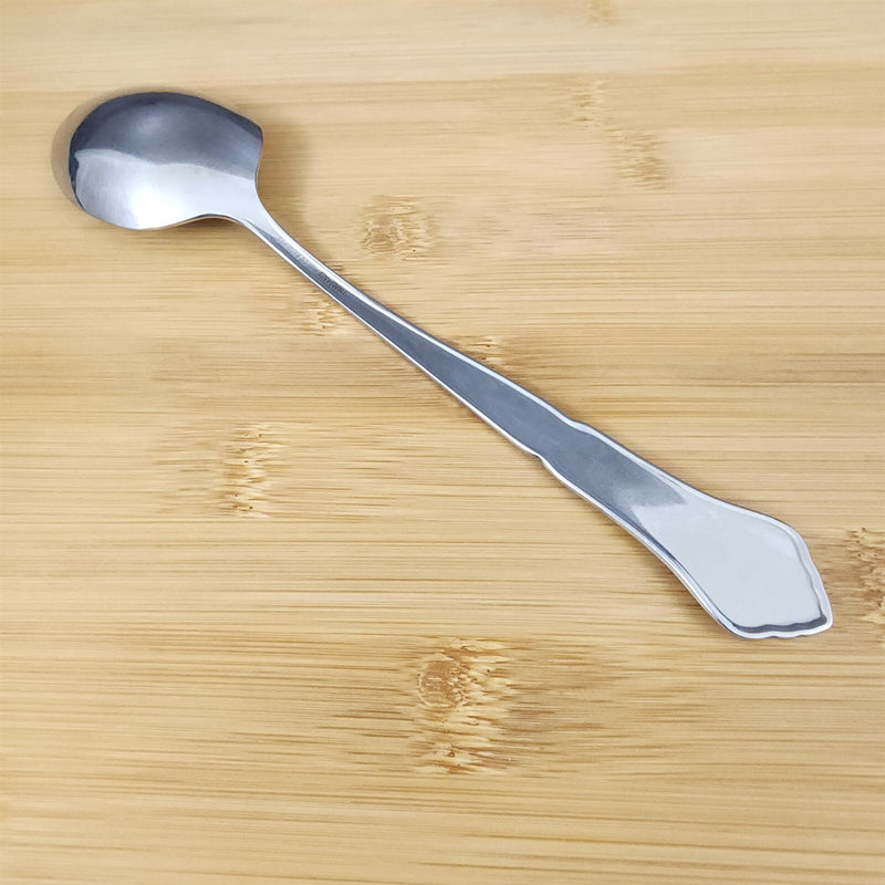 Load image into Gallery viewer, Ashmore Oneida Tablespoon Serving Spoon Stainless Burnished Flatware
