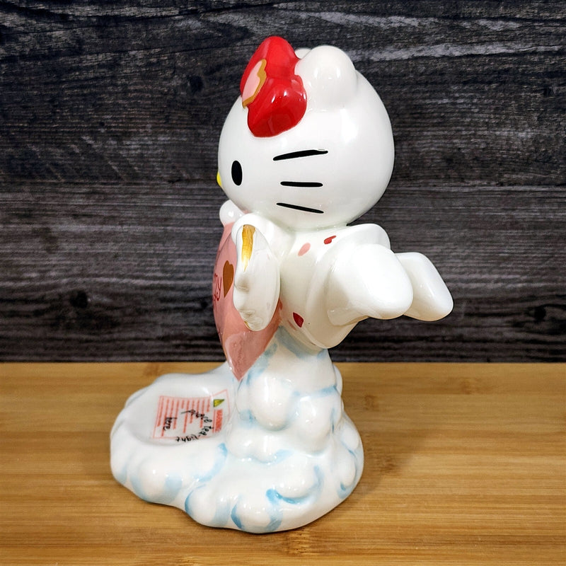 Load image into Gallery viewer, Hello Kitty Candle Holder You Make My Heart Fly Tea Lite Blue Sky Goldminc

