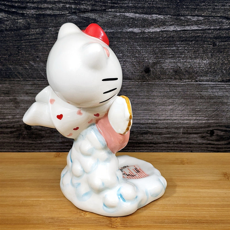 Load image into Gallery viewer, Hello Kitty Candle Holder You Make My Heart Fly Tea Lite Blue Sky Goldminc
