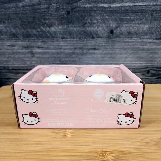 Hello Kitty Flower Gardening Salt Pepper Set Collectible Ceramic by Blue Sky