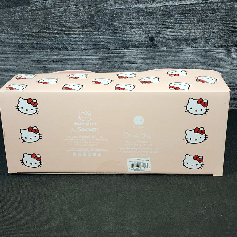 Load image into Gallery viewer, Hello Kitty Holiday Icon Luster Coffee Mug Set Blue Sky Ceramic Tea Cup 21oz
