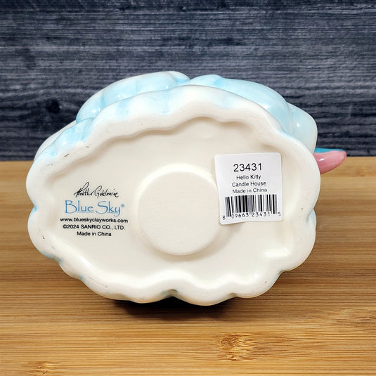 Hello Kitty and Unicorn Friend Candle House Ceramic Tea light Blue Sky Goldminc