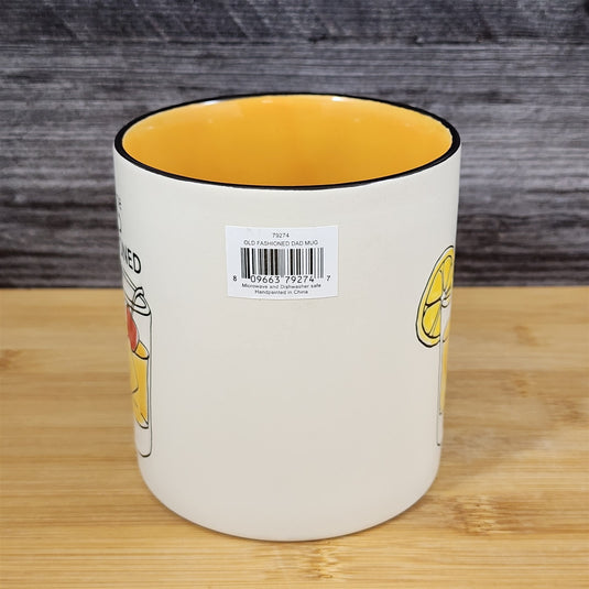 Old Fashioned Drink Lover Mug Summer Humor Retro Coffee Tea Cup 21oz Blue Sky