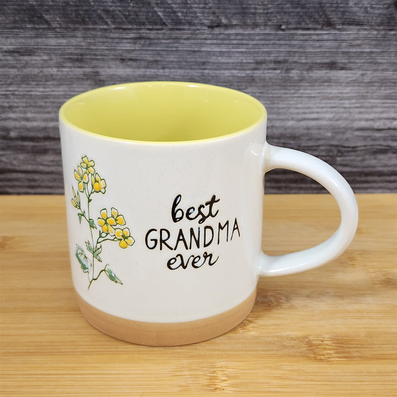 Load image into Gallery viewer, Grandma Nana Coffee Mug Tea Cup With Yellow Daises by Blue Sky 18oz
