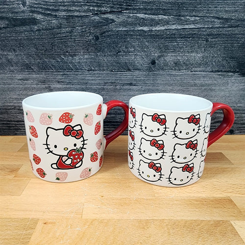 Hello Kitty Coffee Mug Set Ceramic Tea Cup 18oz by Blue Sky