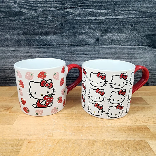 Hello Kitty Coffee Mug Set Ceramic Tea Cup 18oz by Blue Sky