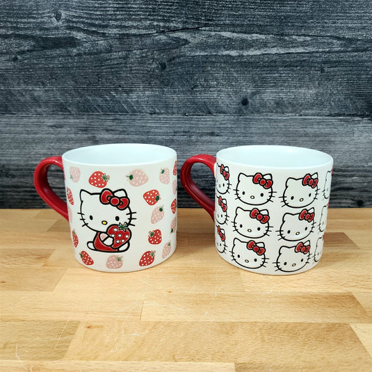 Hello Kitty Coffee Mug Set Ceramic Tea Cup 18oz by Blue Sky