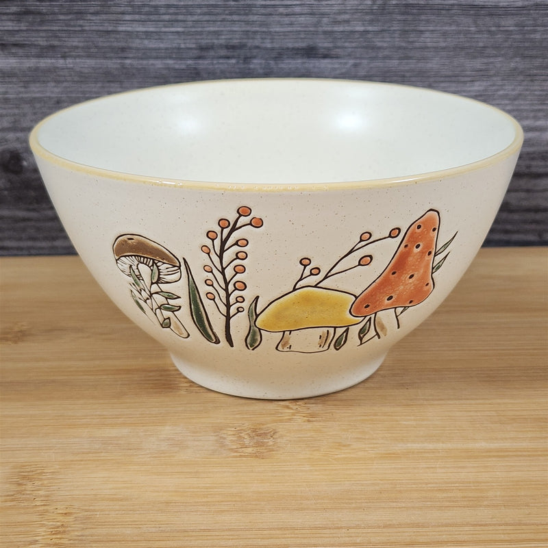 Load image into Gallery viewer, Morel Valley Mushroom Bowl Server 6 inch (15cm) Toadstool Dish by Blue Sky
