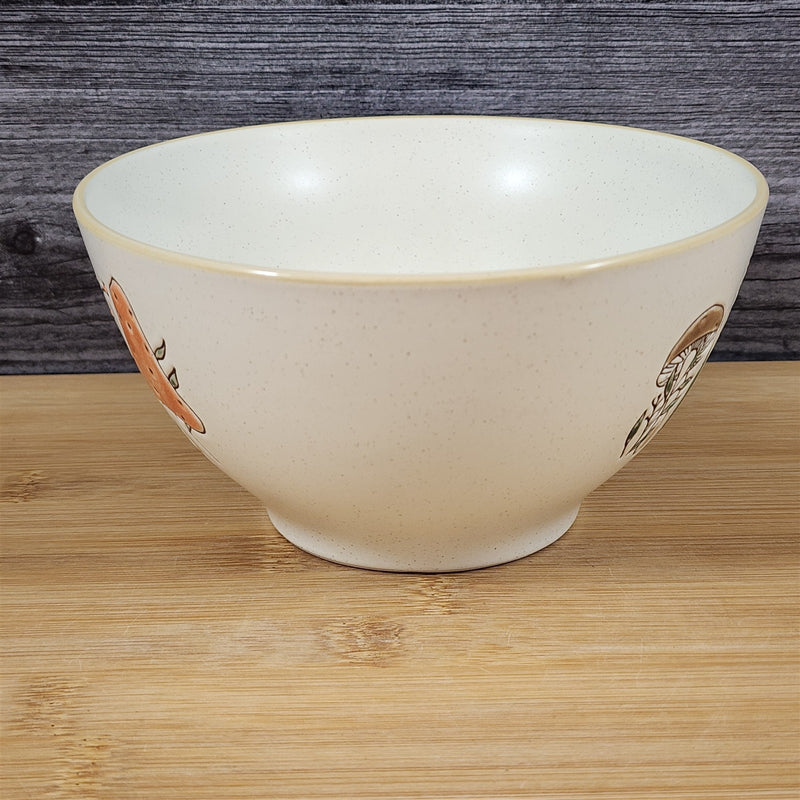 Load image into Gallery viewer, Morel Valley Mushroom Bowl Server 6 inch (15cm) Toadstool Dish by Blue Sky
