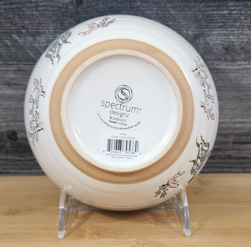 Load image into Gallery viewer, Sunny Cove Jelly Fish Bowl Server 6 inch (15cm) Dish by Blue Sky
