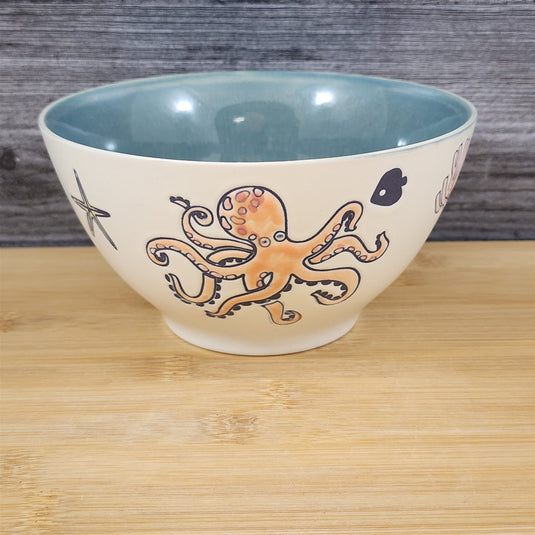 Finn and Fish Bowl Octopus and Stars Server 6 inch (15cm) Dish by Blue Sky