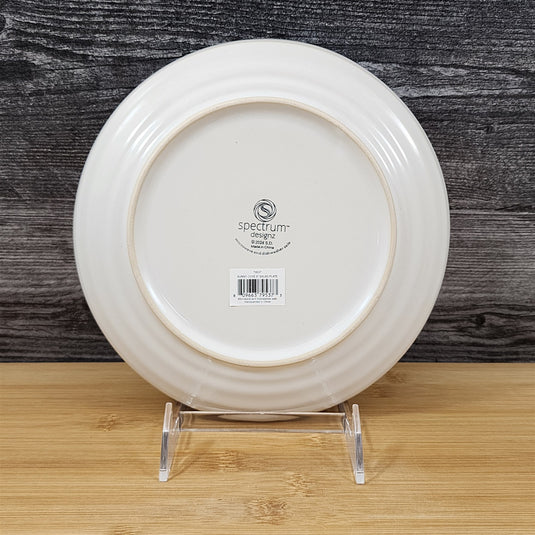 Sunny Cove Octopus Salad Plate Embossed Ceramic 8" Sea Nautical Blue Sky