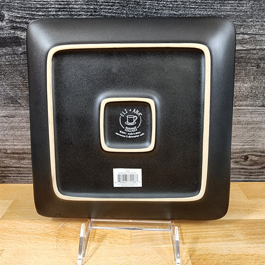 Day of the Dead Salad Plate Set Sugar Skull Embossed Ceramic by Blue Sky 8"