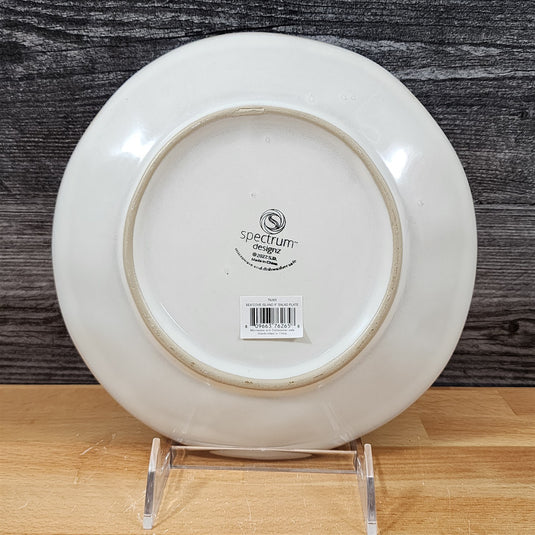 Sea Cove Starfish Set of 2 Salad Plate Embossed Ceramic 8" Sea Nautical Blue Sky