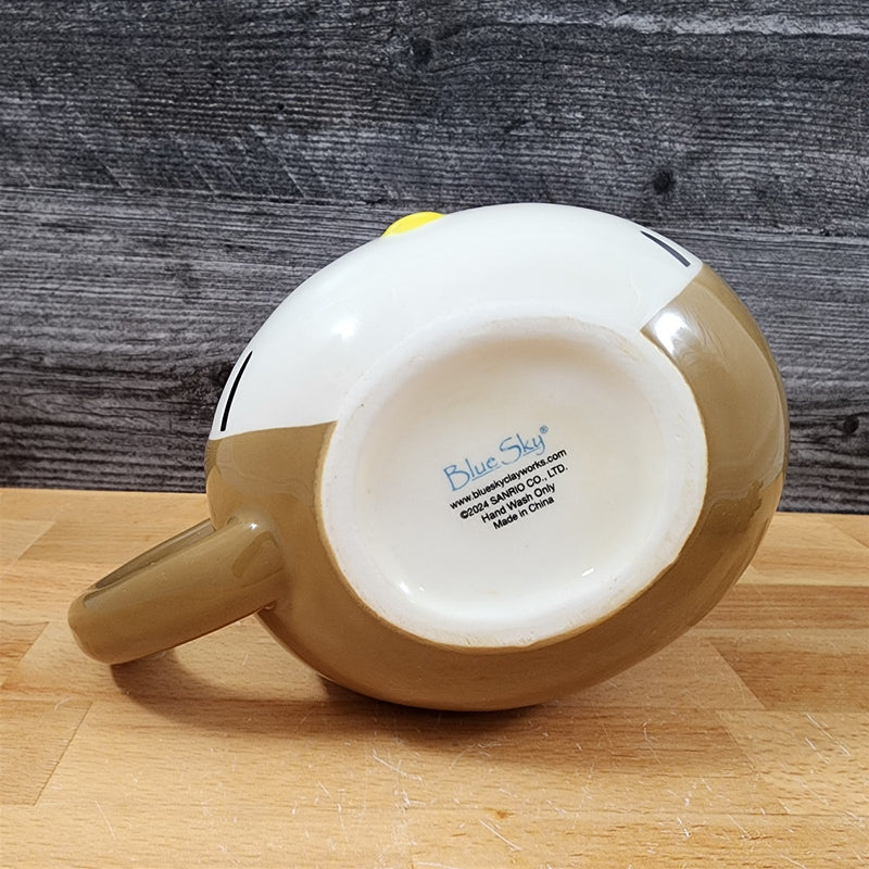 Load image into Gallery viewer, Hello Kitty Reindeer Coffee Mug with Matching Figurine Set Ceramic Cup Blue Sky
