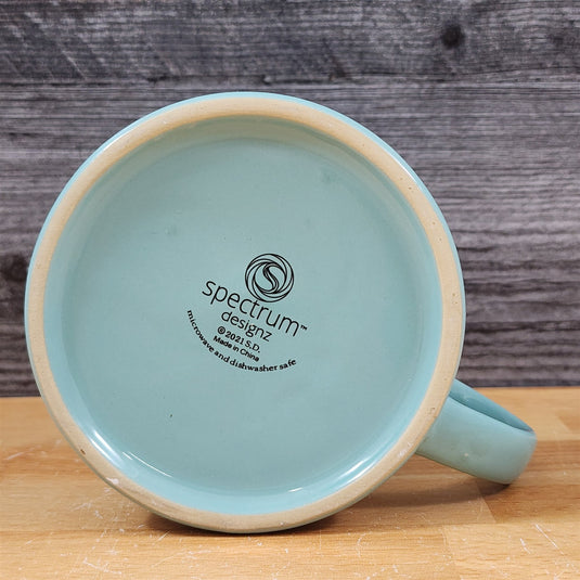 Cat Christmas Mug and Matching Ornament Holiday Gift Box Set Ceramic Blue Sky