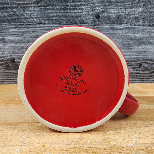 Holiday Cat Mug & Ornament Gift Box Set Red Green Christmas Ceramic Blue Sky