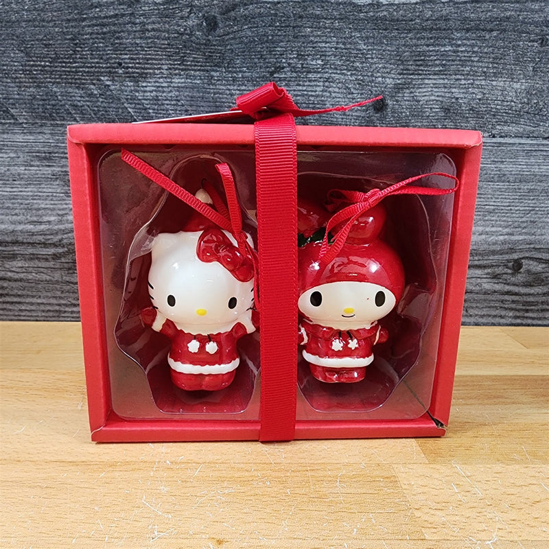 Load image into Gallery viewer, Hello Kitty and Friends Figurine Ornament Set with Gift Box Ceramic Blue Sky
