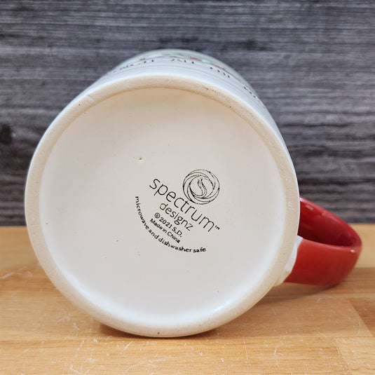 Retro Christmas Car Mug & Matching Ornament Set Holiday with Gift Box Blue Sky