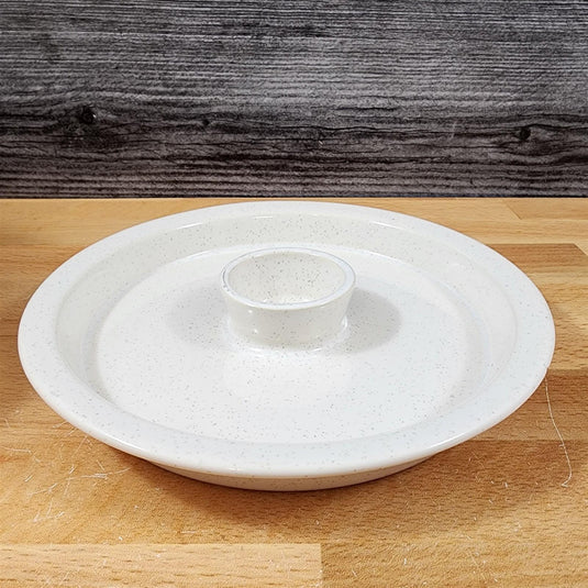 Franciscan Casserole Dish Fern Dell 2Qt 8" with Cover Lid Round Ceramic Bowl