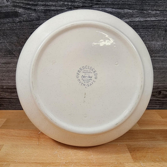 Franciscan Casserole Dish Fern Dell 2Qt 8" with Cover Lid Round Ceramic Bowl