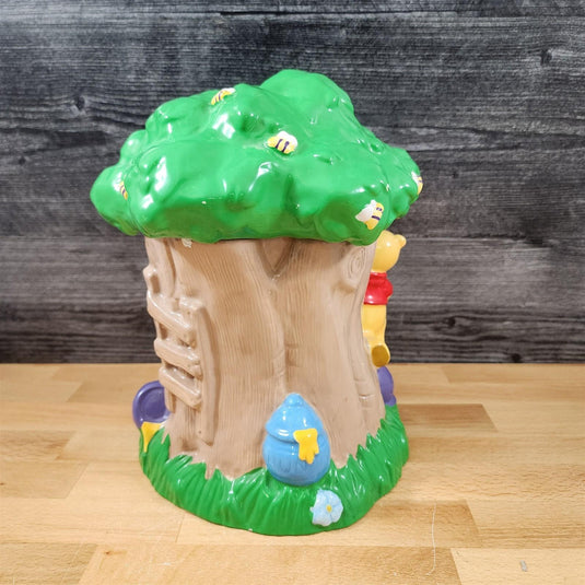 Disney Winnie the Pooh and Piglet Hunny Tree Cookie Jar Houston Harvest Gift Co