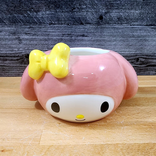 Hello Kitty My Melody Figural Head Candle Raspberry Rose Fragrance by Blue Sky