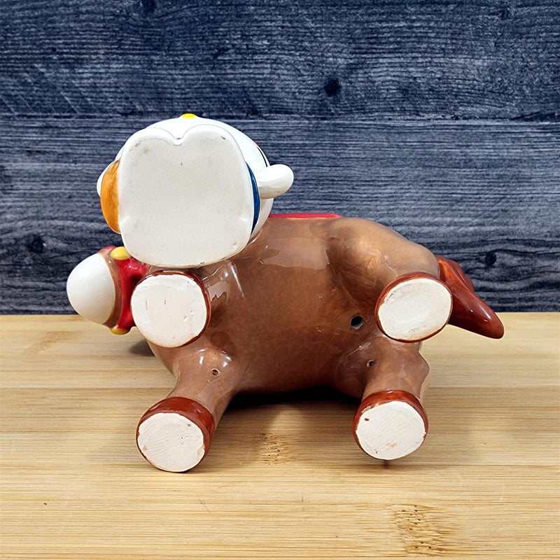 Load image into Gallery viewer, Hello Kitty Western Cowgirl Tealight Candle Holder Tea Light Ceramic by Blue Sky
