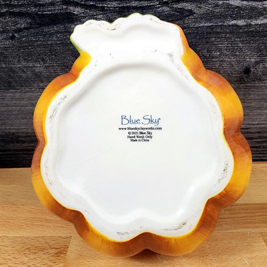 Harvest Time Pumpkin Squirrel Cookie Treat Snack Candy Jar Ceramic by Blue Sky