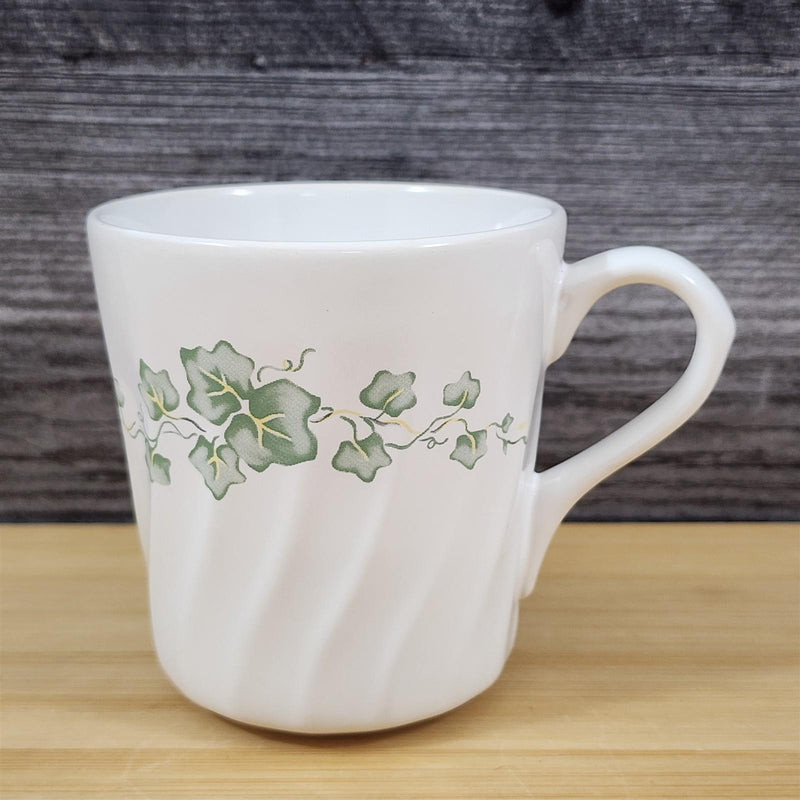 Load image into Gallery viewer, Corelle Set of 4 Mugs Coordinates Callaway Coffee Cup Ceramic Floral Green

