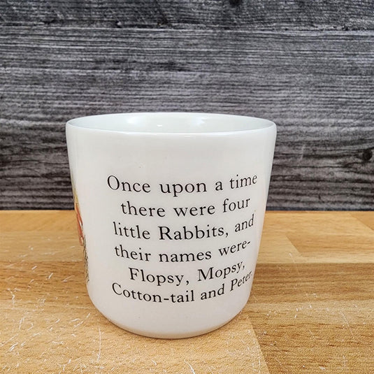 Wedgwood Peter Rabbit Child's 3-Piece Set Plate Bowl Cup Nib Beatrix Potter