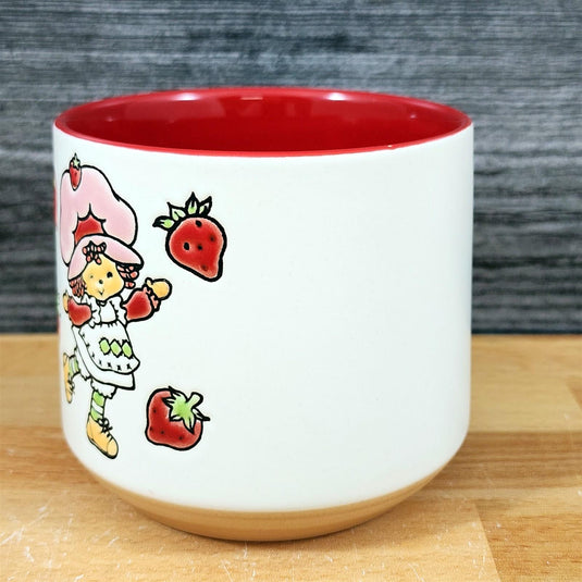 Strawberry Shortcake Canister Character Nostalgic Retro Ceramic Design Blue Sky